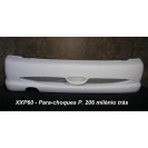 Para-choques Peugeot 206 trás (novo) em fibra