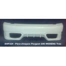 Pára-choques Peugeot 206 MODENA Trás em fibra