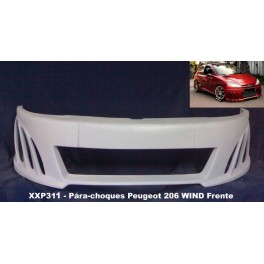 P&aacute;ra-choques Peugeot 206 WIND Frente em fibra