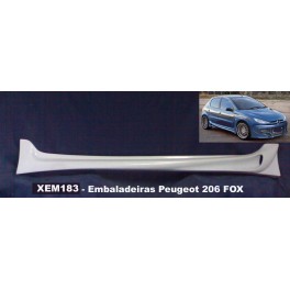 Embaladeiras Peugeot 206 FOX em fibra