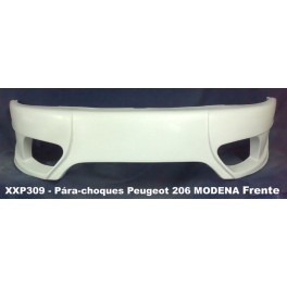 P&aacute;ra-choques Peugeot 206 MODENA Frente em fibra