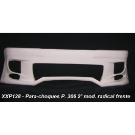 Para-choques Peugeot 306 radical frente em fibra