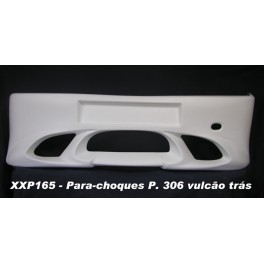 Para-choques Peugeot 306 vulc&atilde;o tr&aacute;s em fibra
