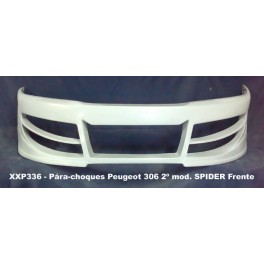 P&aacute;ra-choques Peugeot 306 2&ordm; mod. SPIDER Frente em fibra