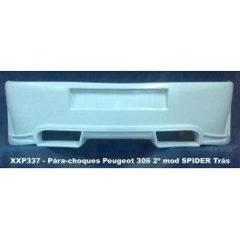 P&aacute;ra-choques Peugeot 306 2&ordm; mod. SPIDER Tr&aacute;s em fibra