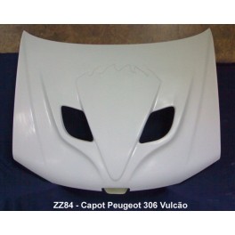 Capot Peugeot 306 vulc&atilde;o em fibra