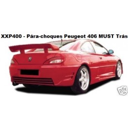 P&aacute;ra-choques Peugeot 406 MUST Tr&aacute;s em fibra