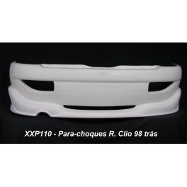 Para-choques Renault Clio 98 tr&aacute;s em fibra