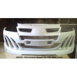 P&aacute;ra-choques Renault Clio 2002 WIND Frente em fibra
