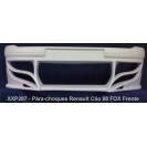 P&aacute;ra-choques Renault Clio 98 FOX Frente em fibra
