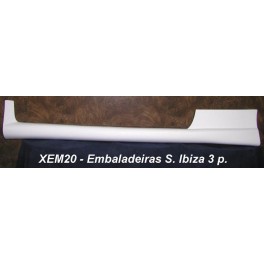 Embaladeiras Seat Ibiza 3p em fibra
