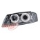 headlights AUDI A3 8P 03-08 _ 2 halo rims _ chrome