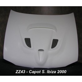 Capot Seat Ibiza 2000 em fibra