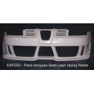 Para-choques Seat Leon racing frente em fibra