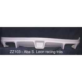 Aba Seat Leon Racing Tr&aacute;s em fibra