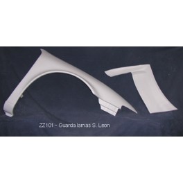Guarda Lamas Seat Leon em fibra