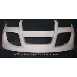 Para-choques Seat Leon Vexan frente em fibra