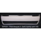 Para-choques Golf 3 tuning open tr&aacute;s em fibra