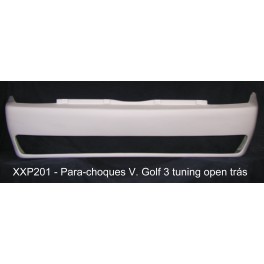 Para-choques Golf 3 tuning open tr&aacute;s em fibra