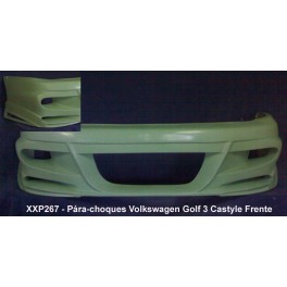 P&aacute;ra-choques Volkswagen Golf III Castyle Frente em fibra