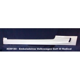 Embaladeiras Volkswagen Golf III RADICAL em fibra