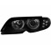 headlights BMW E46 Lim./Tour. 4d 01-03 _ 2 halo rims