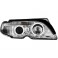 headlights BMW E46 Lim./Tour. 4d 01-04 _ 7 Series-Look _2 LED halo rims