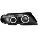 headlights BMW E46 Lim./Tour. 4d 01-04 _ 7 Series-Look _2 LED halo rims
