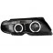 headlights BMW E46 Lim./Tour. 4d 01-04 _ 7 Series-Look _2 LED halo rims