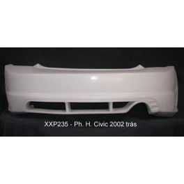 Para-choques Honda Civic 2002 tr&aacute;s Kit large em fibra