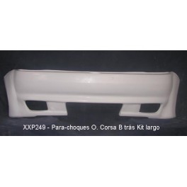 Para-choques Opel Corsa B tr&aacute;s Kit largo em fibra