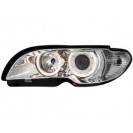 headlights BMW E46 Coup&eacute; 2d 03-06 _ 2 halo rims