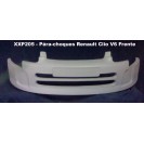 Para-choques Renault Clio V6 frente (Kit largo) em fibra