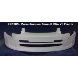 Para-choques Renault Clio V6 frente (Kit largo) em fibra