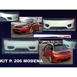 Peugeot 206 MODENA KIT em fibra