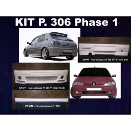 Peugeot 306 PHASE 1 KIT em fibra
