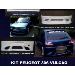 Peugeot 306 VULC&Atilde;O KIT em fibra