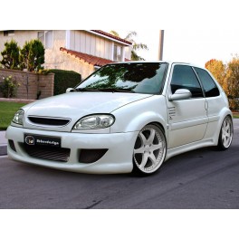 Kit de Alargamento Citroen Saxo 3p "WARRIOR WIDE" em fibra