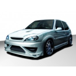 Kit Aerodin&acirc;mico Citroen Saxo 3/5p "EVO_X" em fibra