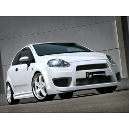 Kit Aerodin&acirc;mico Fiat Grande Punto "X_TREAM" em fibra