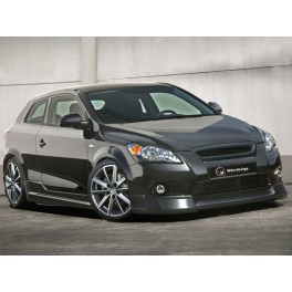 Kit Aerodin&acirc;mico Kia Cee'd Coupe "VERSSUS" em fibra