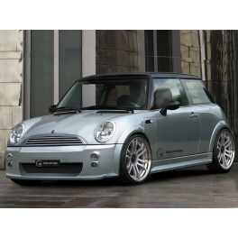 Kit Aerodin&acirc;mico Mini Cooper "FLETCHER" em fibra