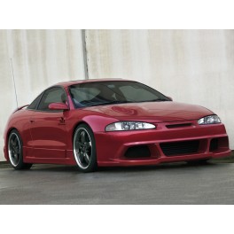 Kit Aerodin&acirc;mico Mitsubishi Eclipse "REBEL" em fibra