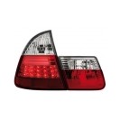 LED taillights BMW E46 Touring 01-06 _ red/crystal