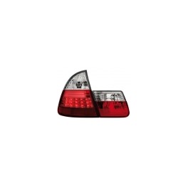 LED taillights BMW E46 Touring 01-06 _ red/crystal