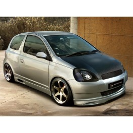 Kit Aerodin&acirc;mico Toyota Yaris I K-18 em fibra