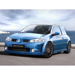 Kit Aerodin&acirc;mico Renault Megane II VEGA em fibra