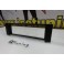 Frente adaptadora para radio universal 1 ou 2 DIN audi A4 B6, B7 2000-2007