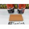 Spray de reparação e pintura + spray de limpeza para bancos de mota e casacos em pele