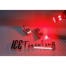 Lampadas em leds Samsung Can Bus T10 / w5w Vermelho Sem Polaridade C/1 Ano De Garantia